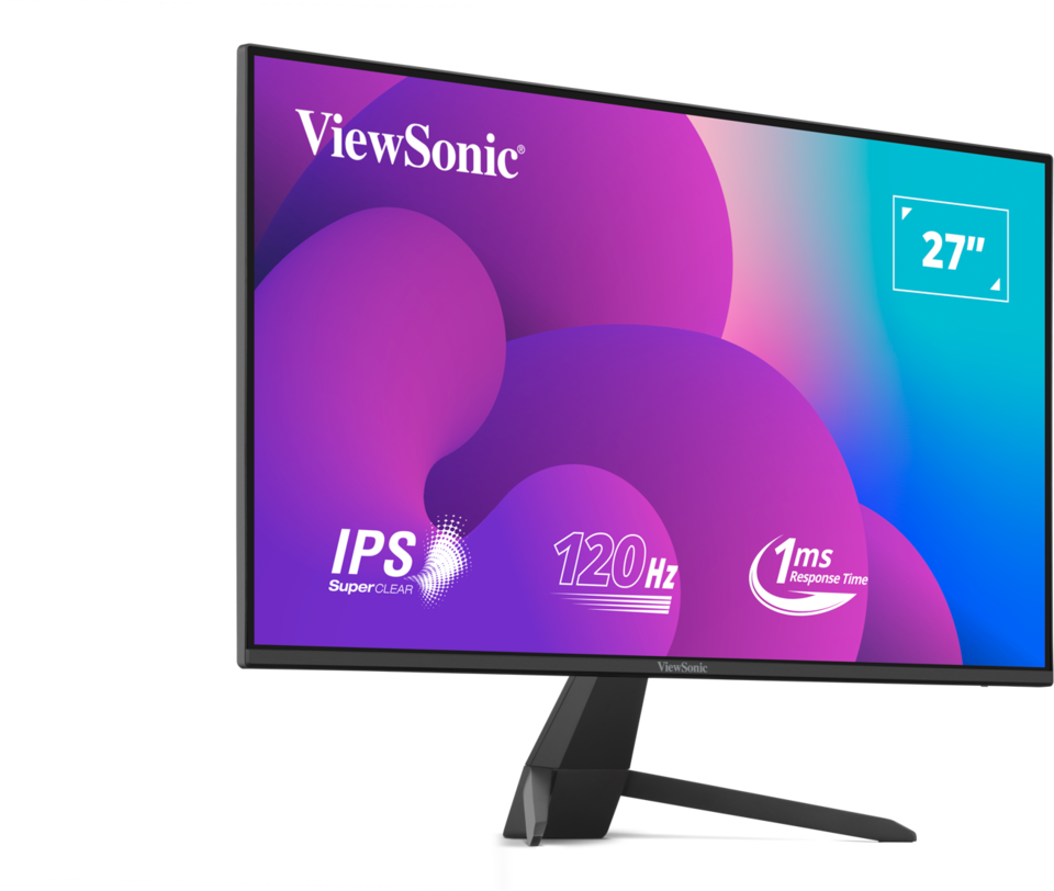 ViewSonic VX2770-MHD 27” 120Hz FHD Gaming Monitor with Dual